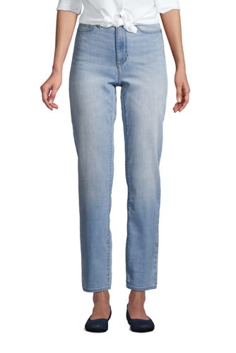 lands end cropped jeans