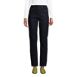 Women's High Rise Straight Leg Ankle Blue Jeans, Front