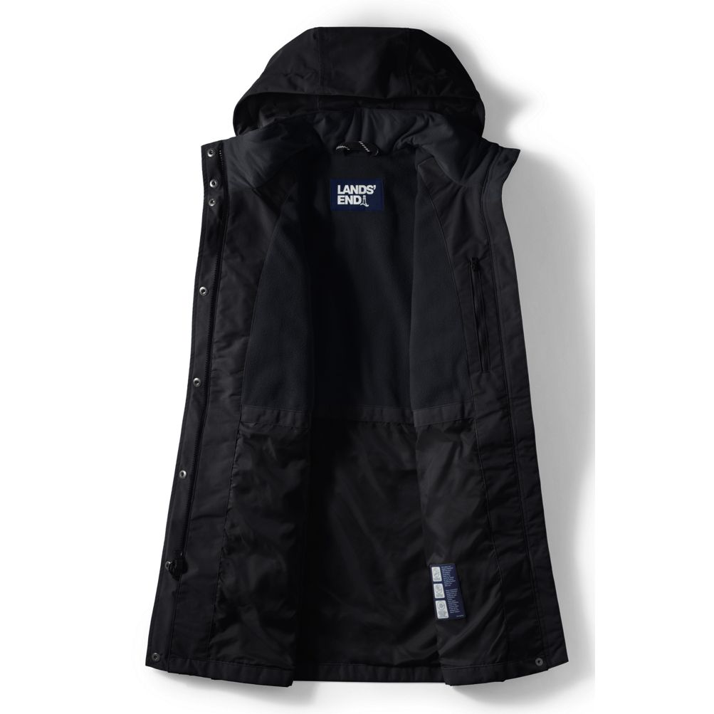 Women s Squall Hooded Waterproof Raincoat Lands End