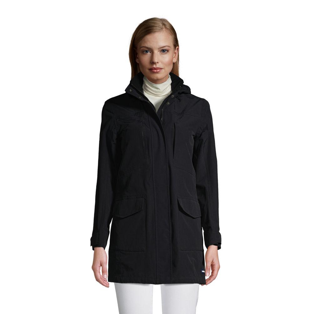 Lands end store waterproof coat