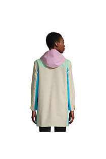 Women's Squall Waterproof Raincoat with Hood, Back