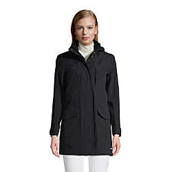 Women's Squall Hooded Waterproof Raincoat, Front