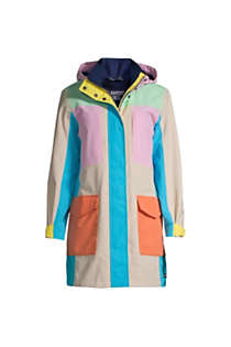 Women's Squall Waterproof Raincoat with Hood, Front