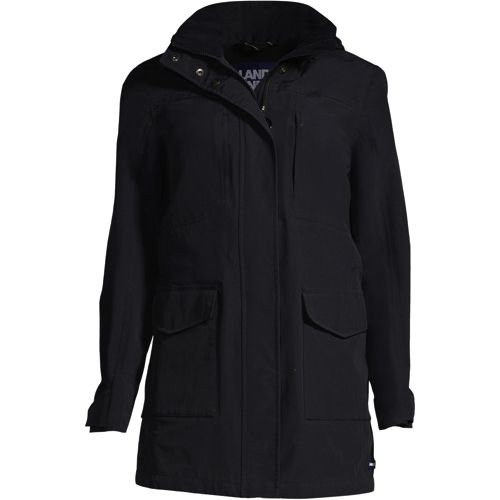 Women s Waterproof Hooded Packable Raincoat Lands End