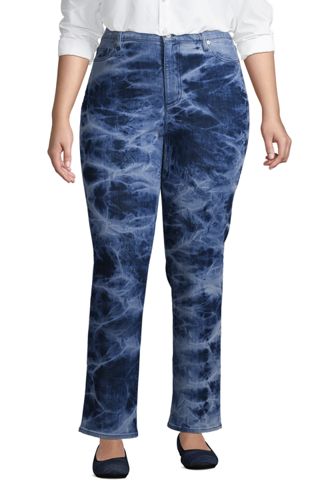 lands end high rise slim ankle jean