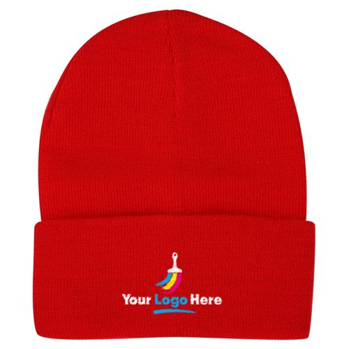 Logo store beanie hats