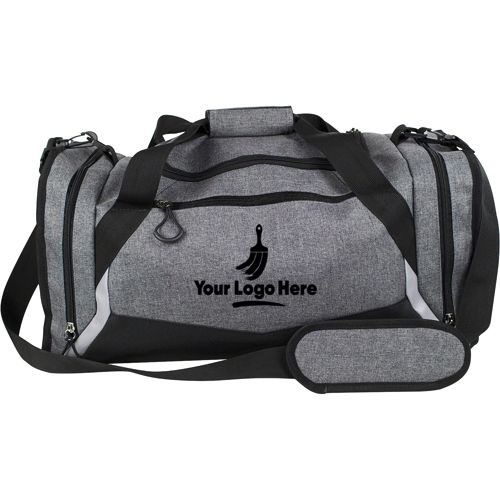 Duffle discount bag logo