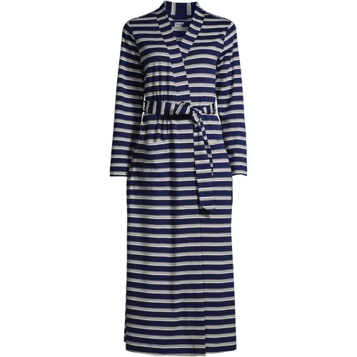 Women's Petite Supima Dressing Gown Lands' End