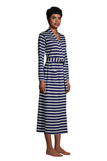 Women's Supima Cotton Long Robe, alternative image