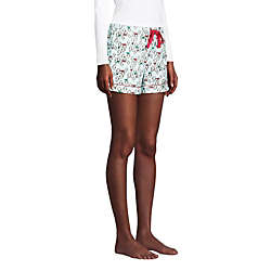Women's 4" Flannel Pajama Shorts, alternative image
