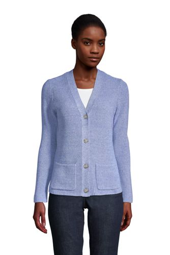 lands end women's cotton sweaters