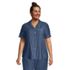 Women's Plus Size Short Sleeve Cotton Poplin Pajama Shirt, Front