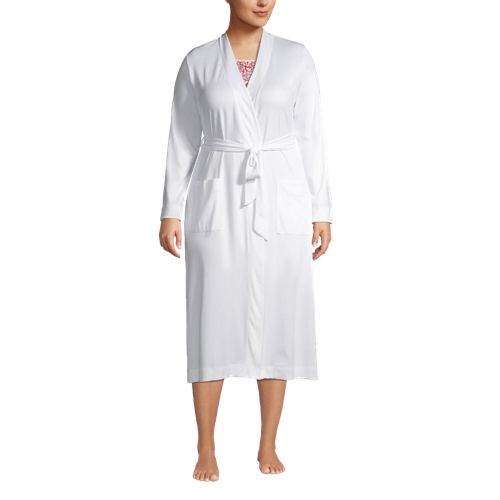 Plus Size Belted Robe Lands' End