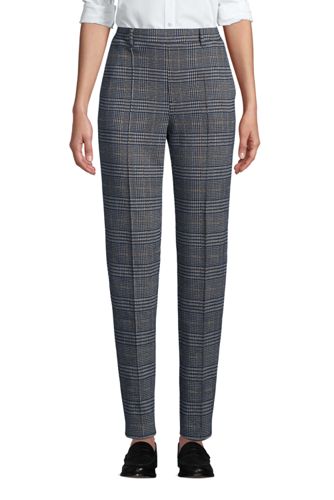 women's petite plaid pants