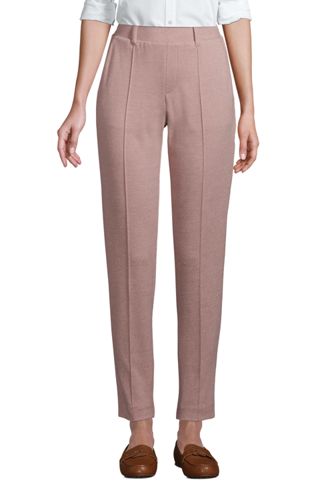 Pantalon Fuselé Sport Knit Jacquard Taille Haute, Femme