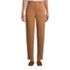 Women's Petite Sport Knit High Rise Elastic Waist Pull On Tapered Trouser Pants, Front