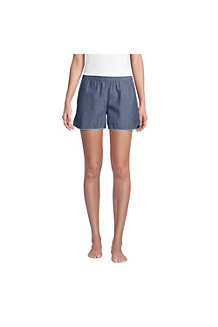 Women's Cotton Poplin Pyjama Shorts