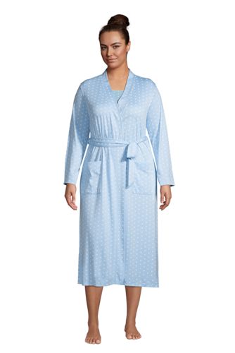 plus size fleece dressing gown