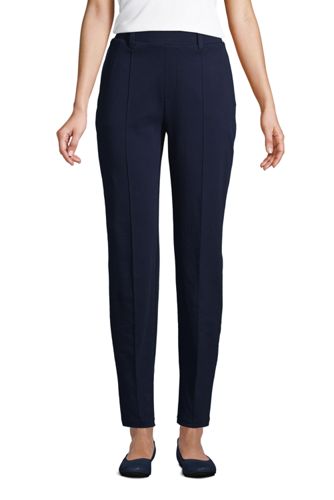 Women's Petite Sport Knit Pull On Tapered Trousers