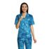 Women's Short Sleeve Cotton Poplin Pajama Shirt, Front