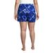 Women's Plus Size Cotton Poplin Pajama Shorts, Back
