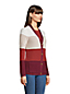 Colorblock Baumwoll-Cardigan DRIFTER mit Shaker-Struktur für Damen in Petite-Größe