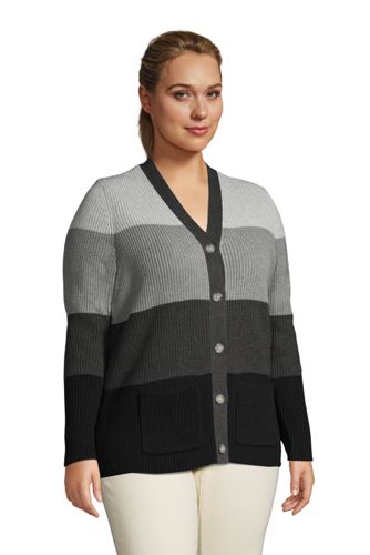 women's plus size button up sweaters