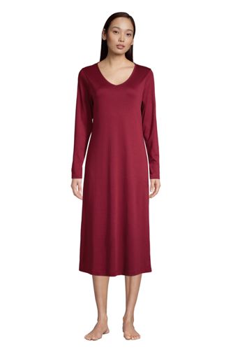 petite long sleeve nightgowns