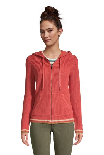 red womens zip up hoodie