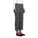 Women's Starfish Mid Rise Elastic Waist Pull On Crop Pants Print, alternative image