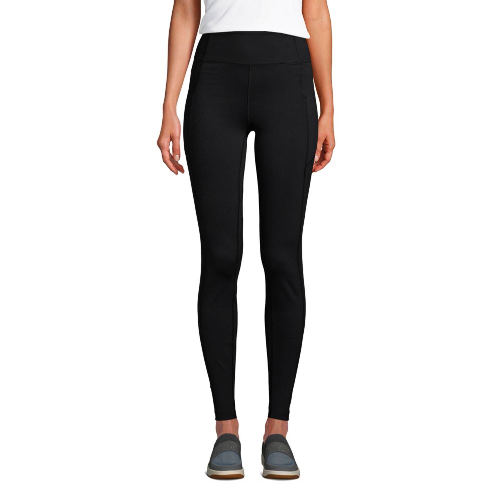 Lands' End Land' End Women' Petite Active High Rie Compreion Slimming  Pocket Legging - Small - Foret Mo - ShopStyle