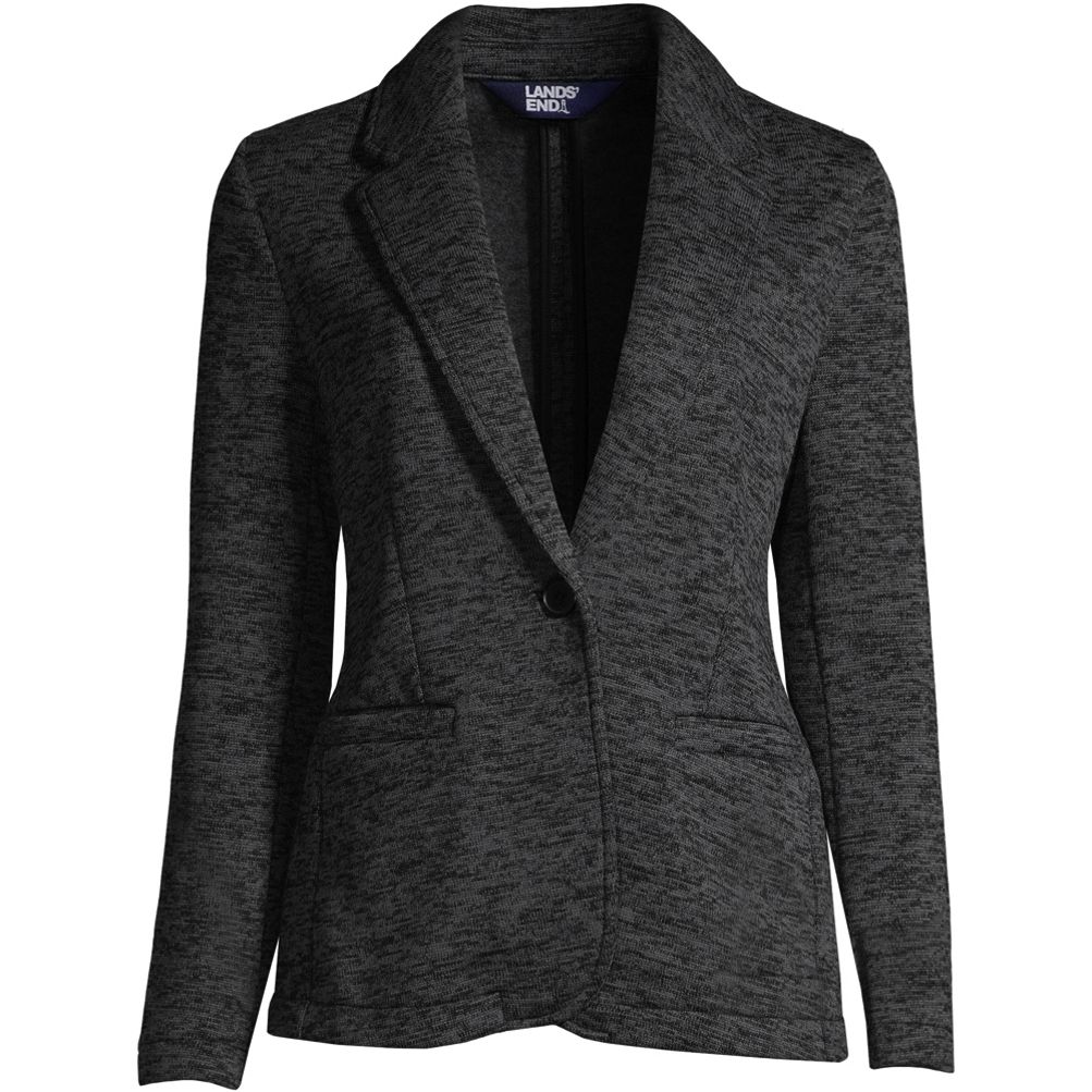 Women's Sweater Fleece Blazer Jacket - The Blazer | Lands' End