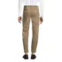 Men's Tailored Fit Plain Front Chino Pants, Back