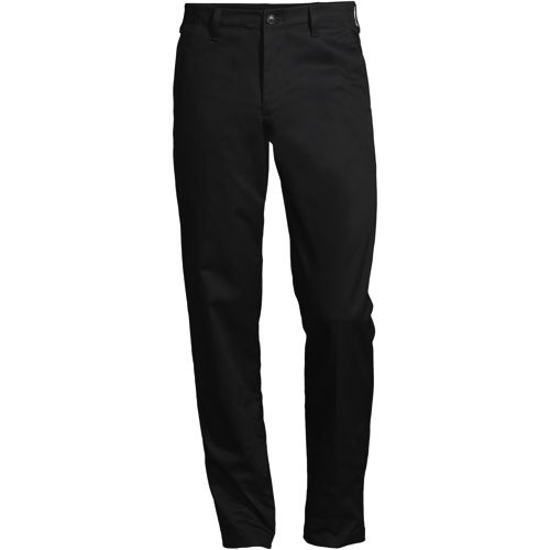 Men's Tailored Fit Plain Front Chino Pants