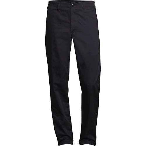 Men's Tailored Fit Plain Front Chino Pants - Secondary