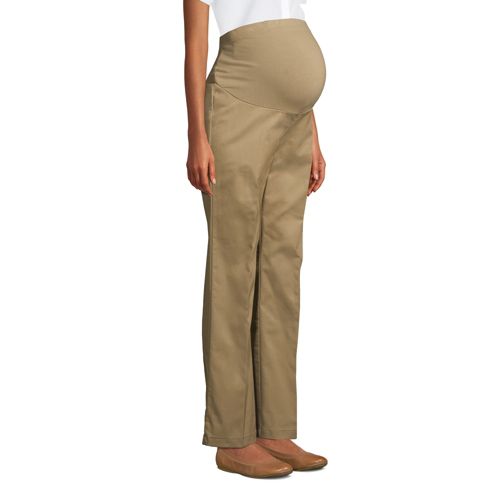 maternity khaki work pants