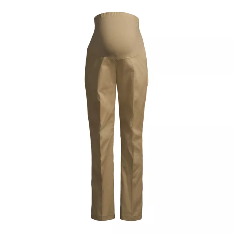 School Uniform Women's Maternity Straight Leg Chino Pants, Front