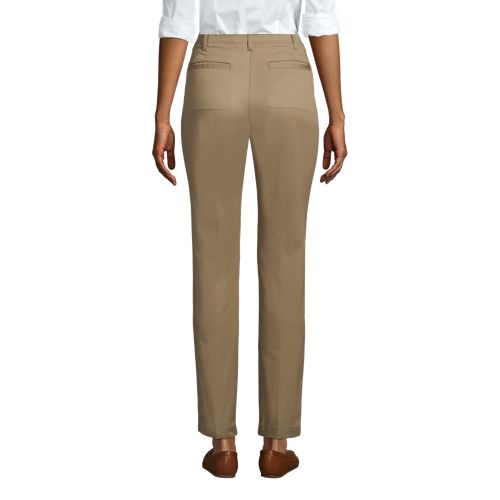 Women's Slim Leg Chino Pants, Back