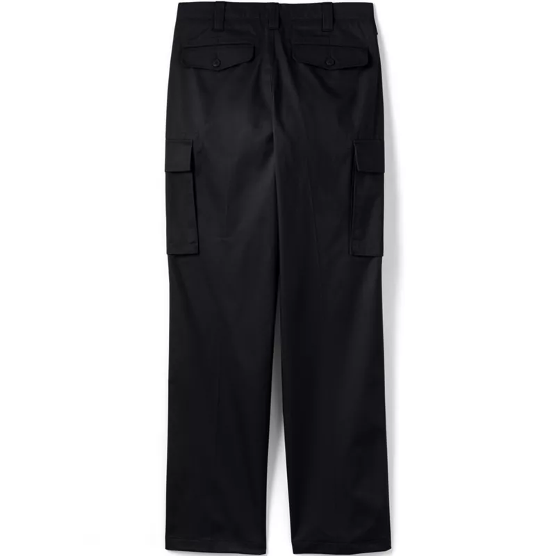 School Uniform Men's Traditional Fit Cargo Pants, Back