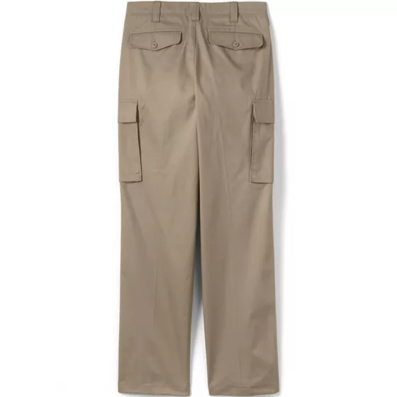School Uniform Men's Traditional Fit Cargo Pants - primary