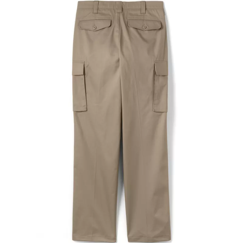 School Uniform Men's Traditional Fit Cargo Pants, Back