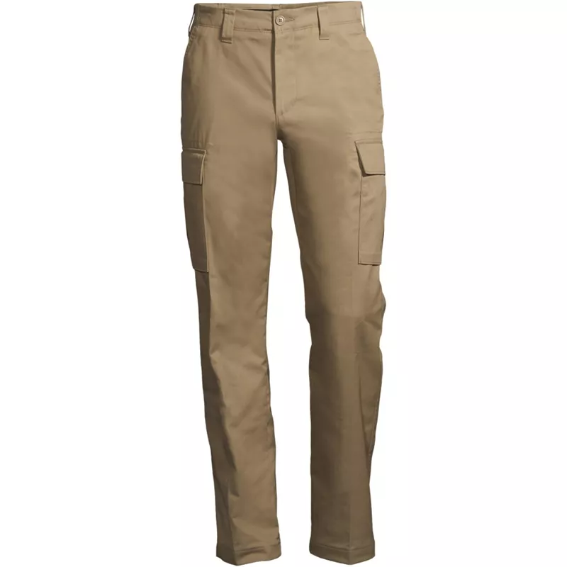 Mens Big Traditional Fit Cargo Pants, Front