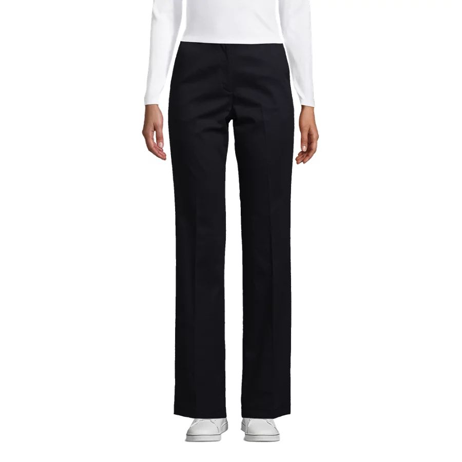School Uniform Women's Straight Leg Chino Pants view 3