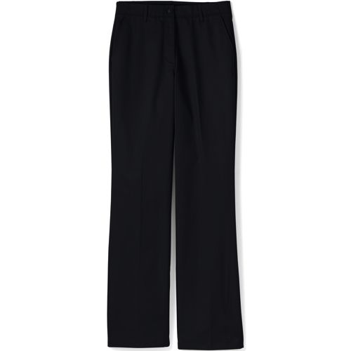 Lands End | Black Dress Trouser Slacks Pants | Women's Size 12 | RN 62830