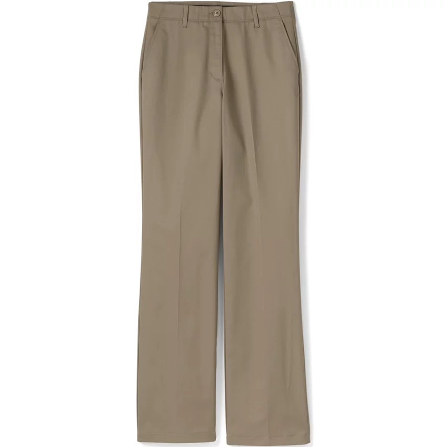 School Uniform Women's Straight Leg Chino Pants
