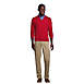 Men's Traditional Fit Plain Front Chino Pants, alternative image