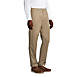 Men's Traditional Fit Plain Front Chino Pants, alternative image