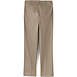 Men's Traditional Fit Plain Front Chino Pants, Back