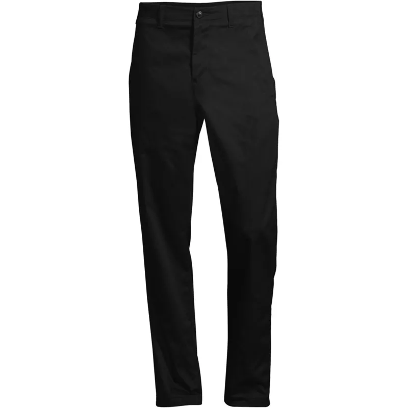 School Uniform Men's Big Traditional Fit Plain Front Chino Pants, Front