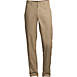 Men's Big Traditional Fit Plain Front Chino Pants, Front